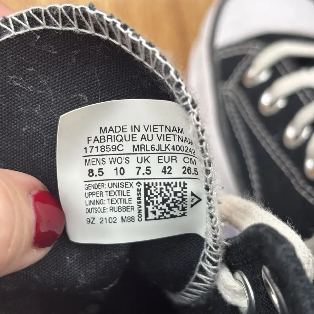 Converse Keith Haring x Run Star‎ Hike 171859C Men’s 8.5 Women’s 10 Sneakers - Picture 8 of 14
